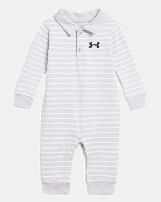 Boys' Infant UA Stripe Polo Coverall