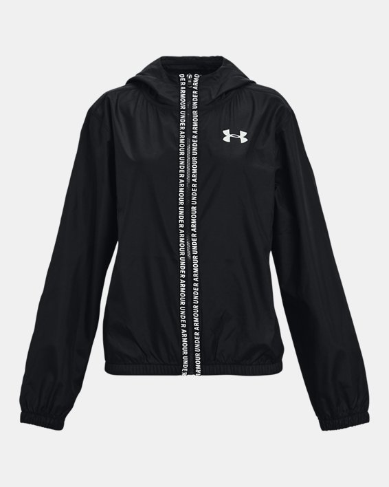 Girls' UA Woven Full Zip Jacket