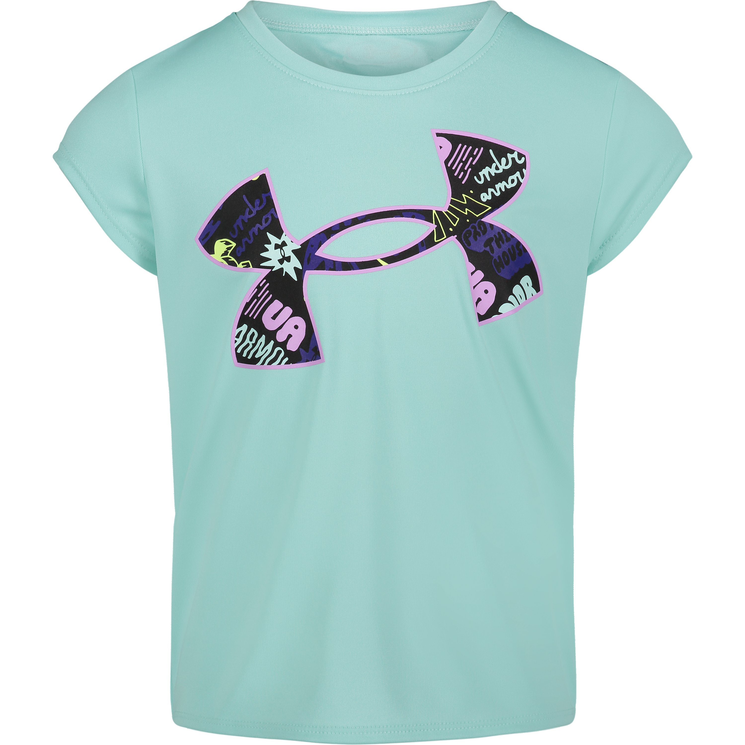Girls' Toddler UA Brand Marker Big Logo Short Sleeve