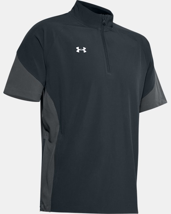 Men's UA Squad Coach's Short Sleeve ¼ Zip