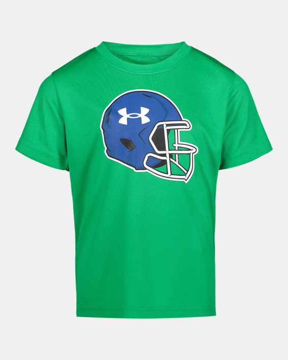 Boys' Pre-School UA Football Helmet T-Shirt