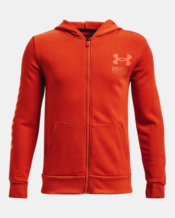 Boys' UA Rival Full-Zip Hoodie