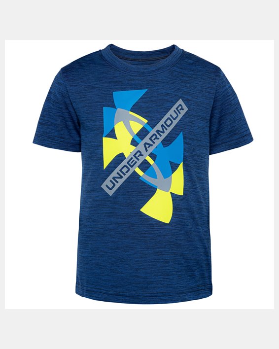 Boys' Pre-School UA Symbol Overlap Short Sleeve