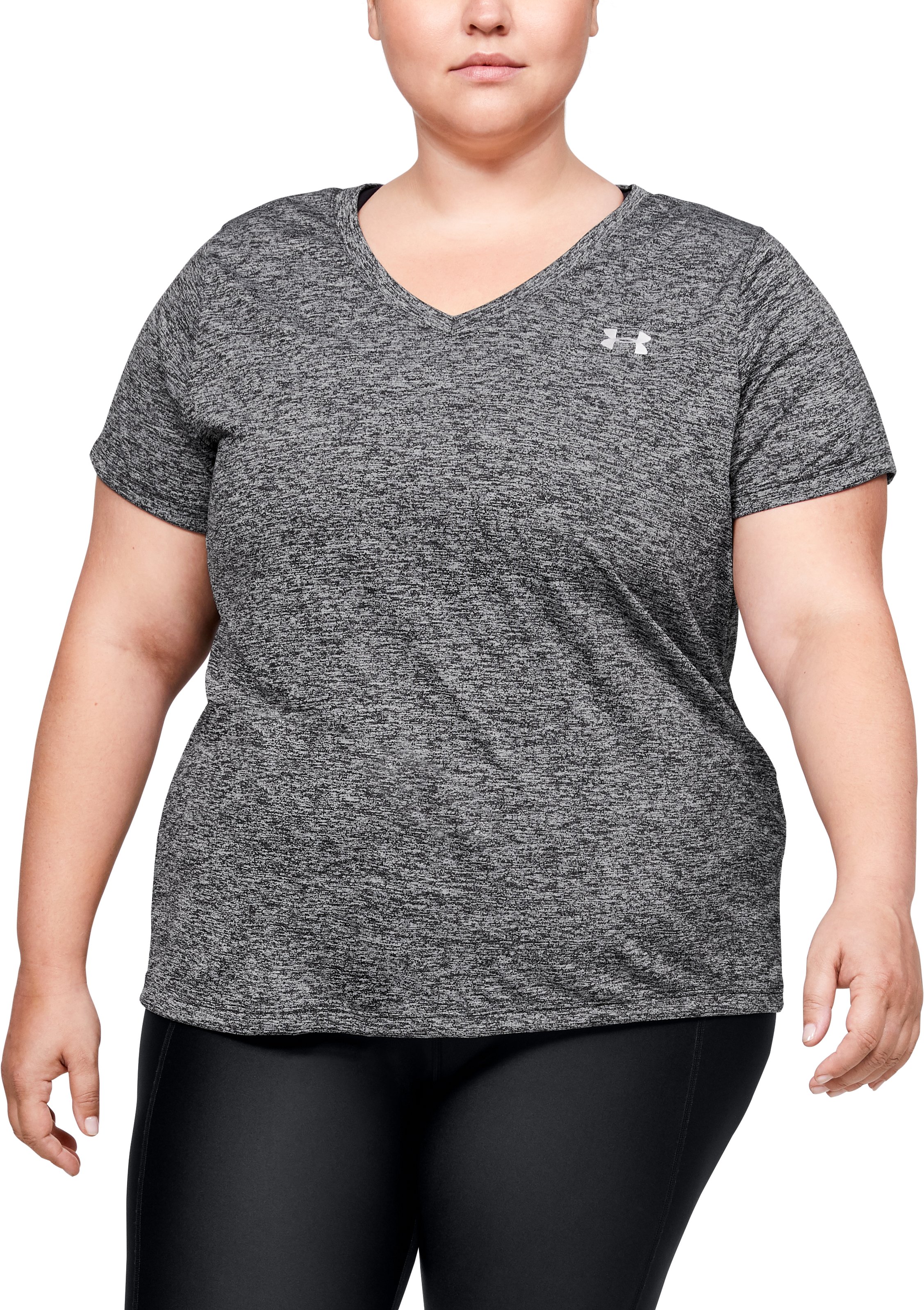 Women's UA Tech™ Twist V-Neck Short Sleeve