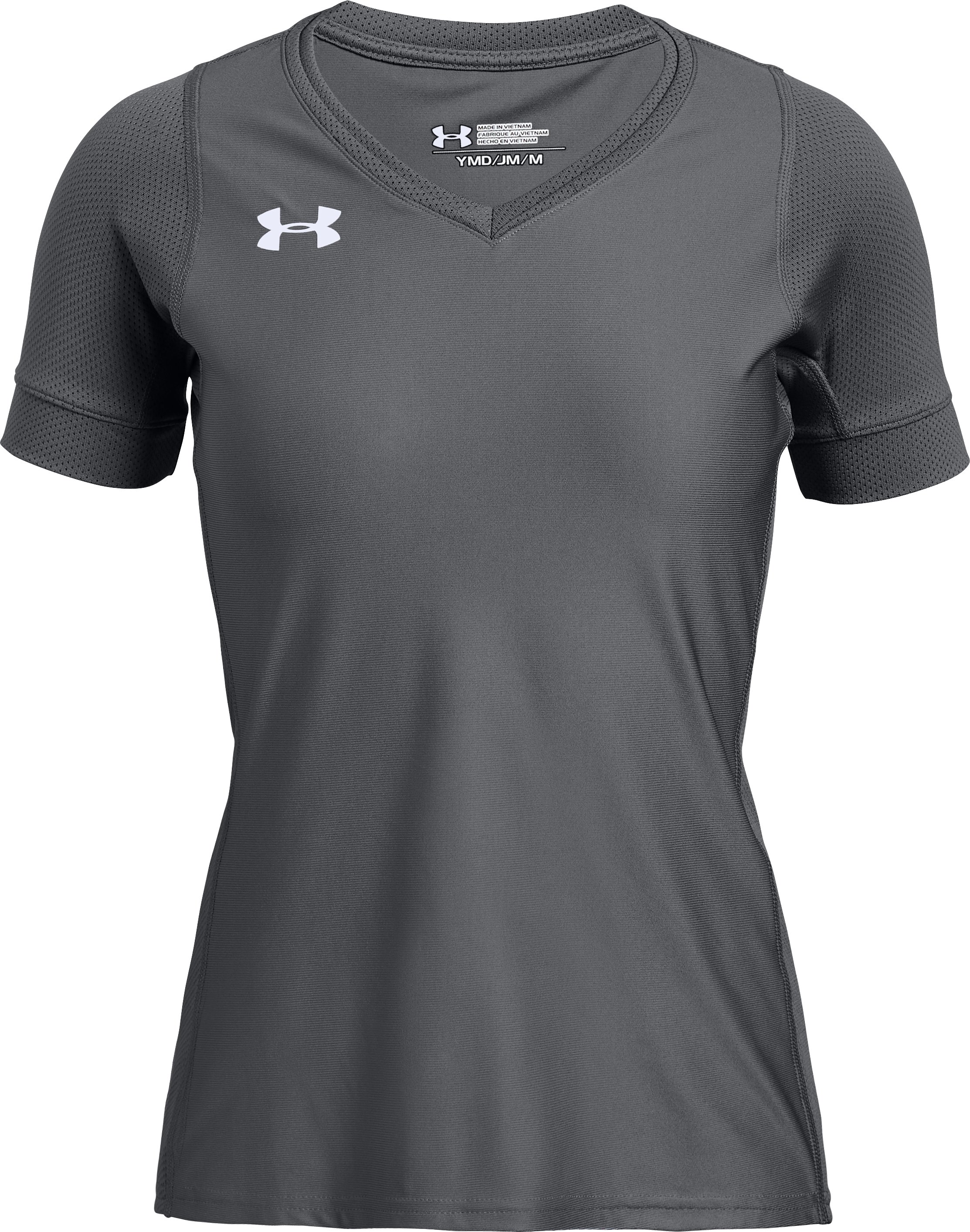 Girls' UA Volleyball Powerhouse Short Sleeve Jersey