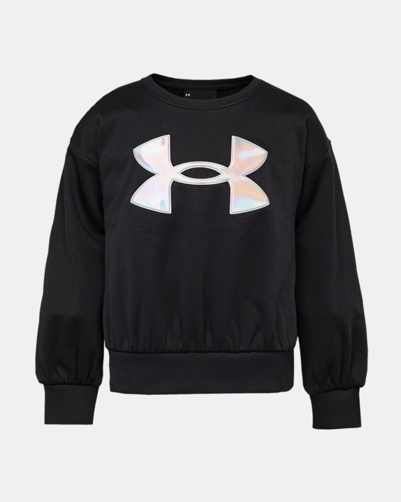 Girls' Pre-School UA Big Logo French Terry Crew