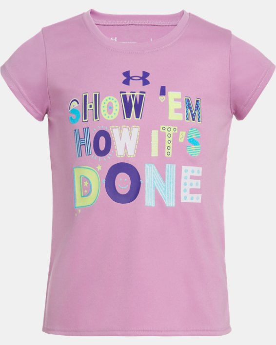 Girls' Toddler UA Show Em How It's Done Short Sleeve