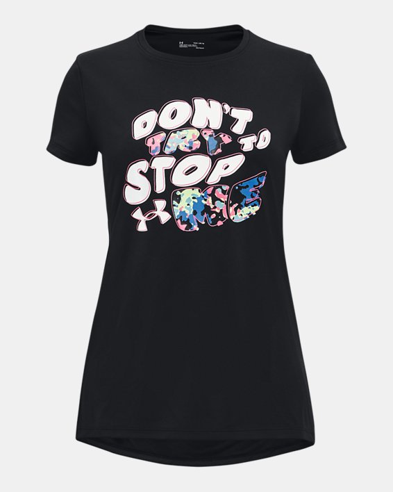 Girls' UA Tech™ Cant Be Stopped Short Sleeve