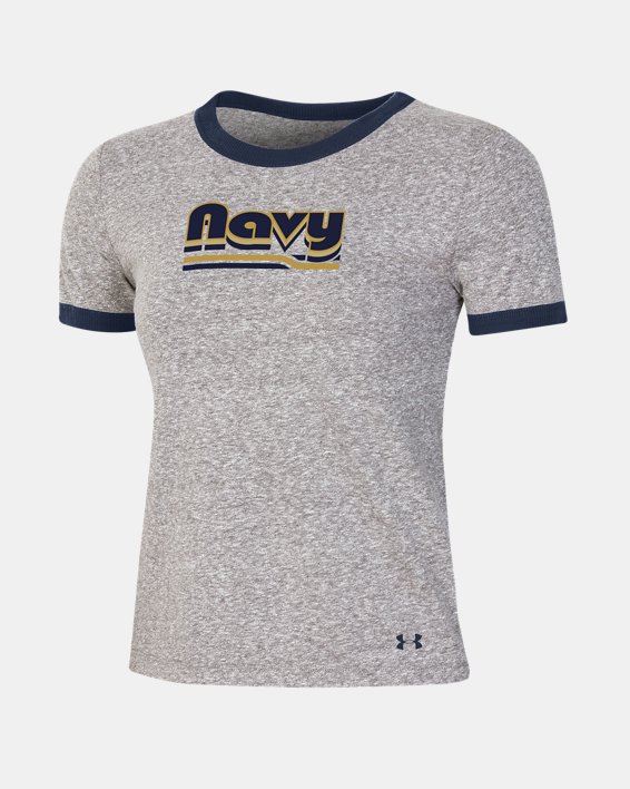 Women's UA Slub Ringer Collegiate T-Shirt