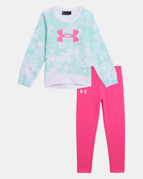 Girls' Toddler UA Botanic Dye Crewneck Set