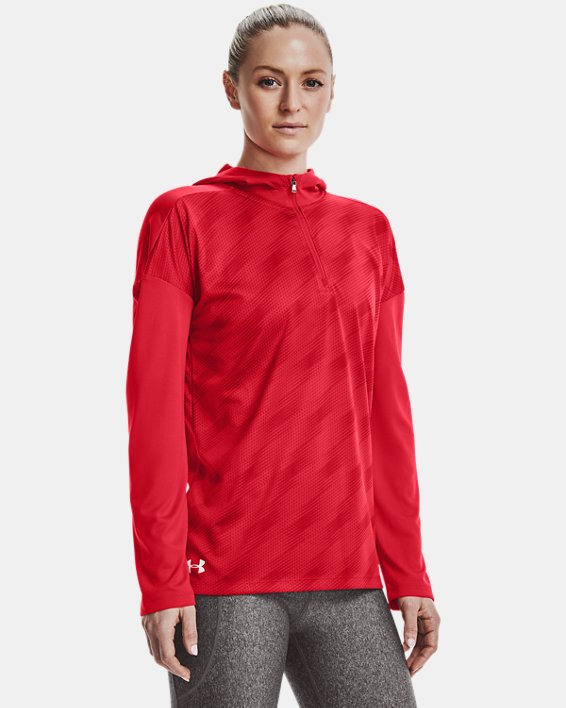 Women's UA Locker Emboss ¼ Zip Hoodie