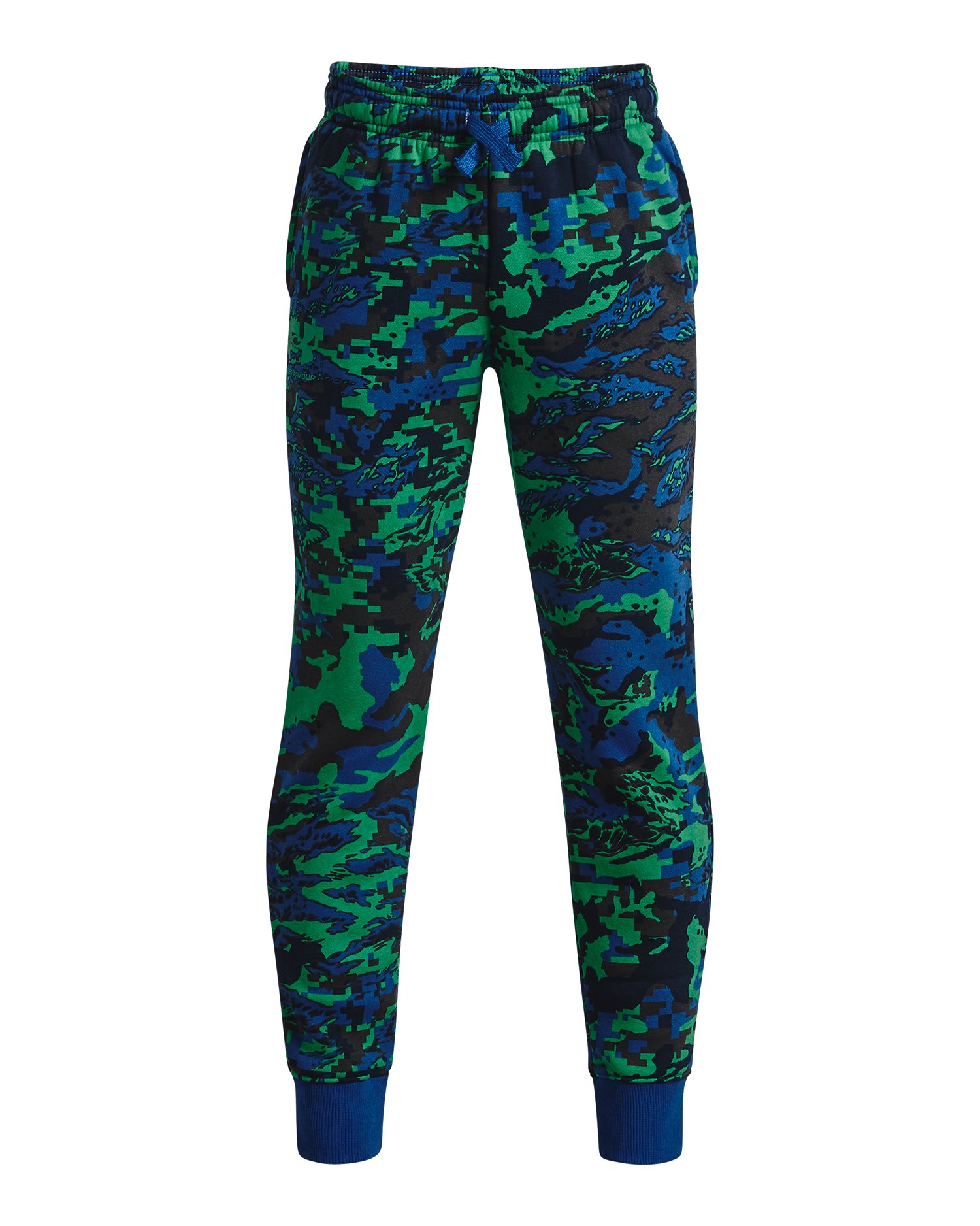 Boys' UA Rival Fleece ABC Camo Joggers