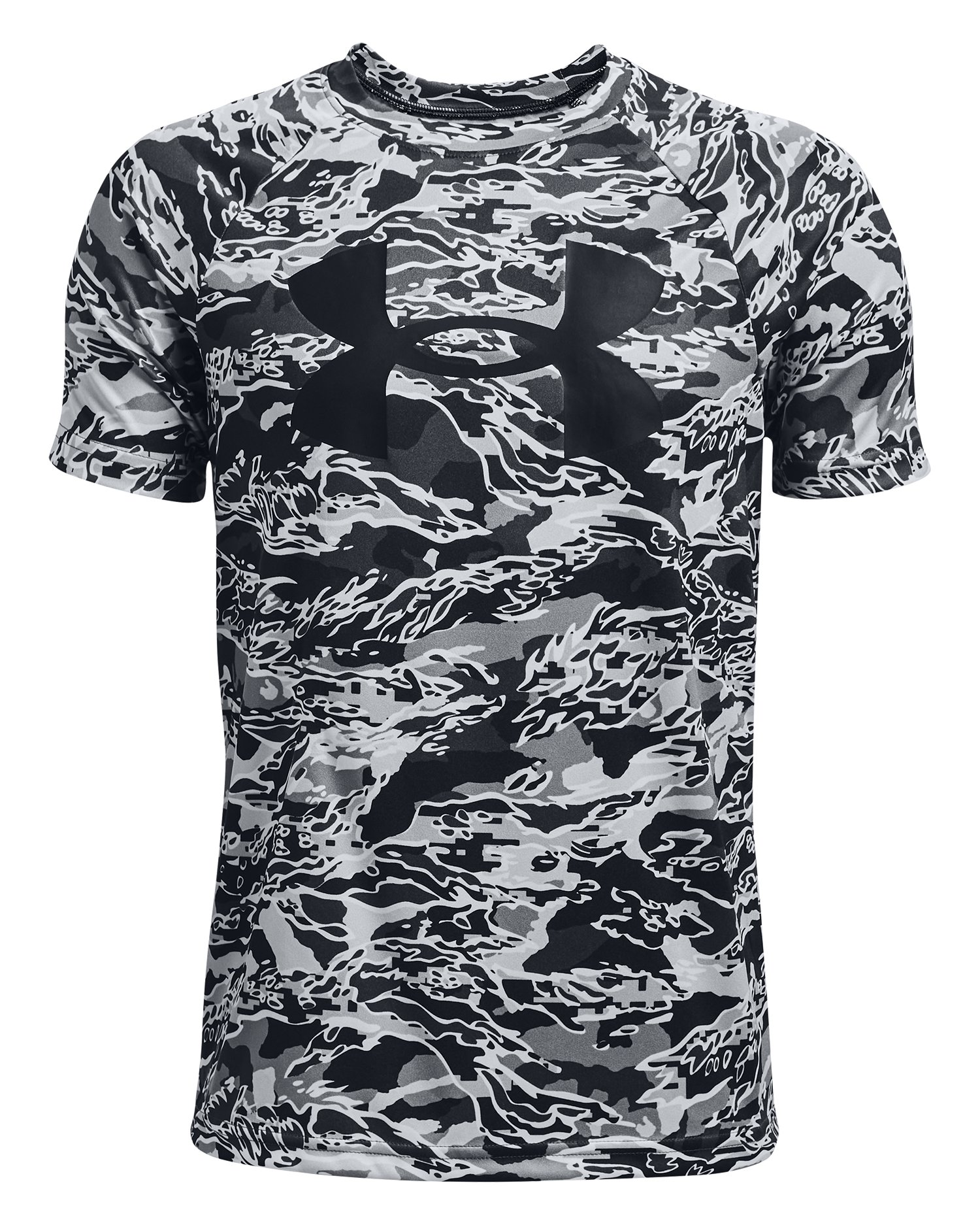 Boys' UA Tech™ Big Logo Printed Short Sleeve