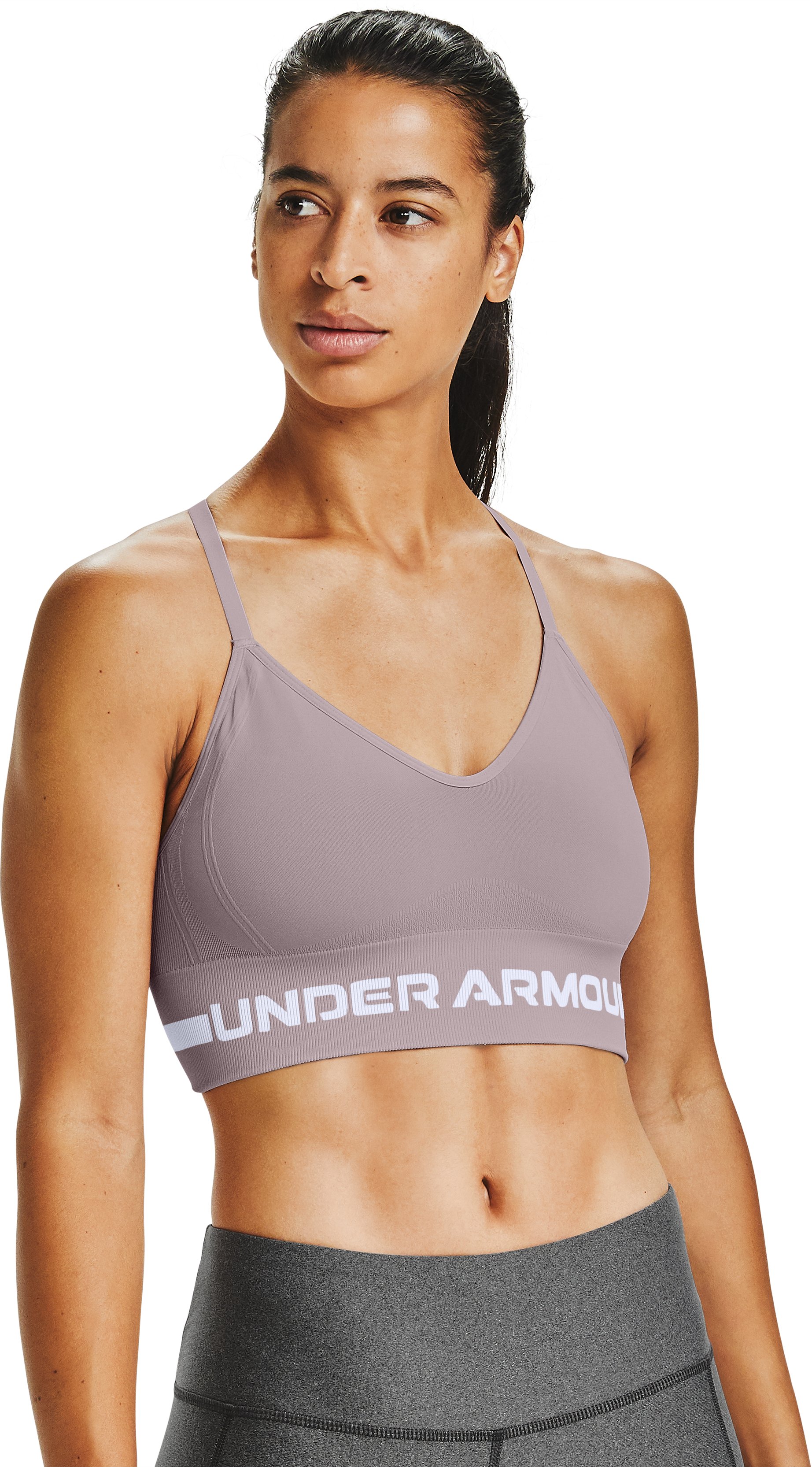 Women's UA Seamless Low Long Sports Bra