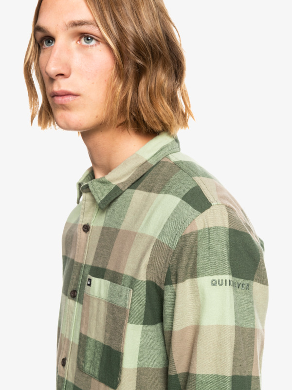 Motherfly Long Sleeve Flannel Shirt