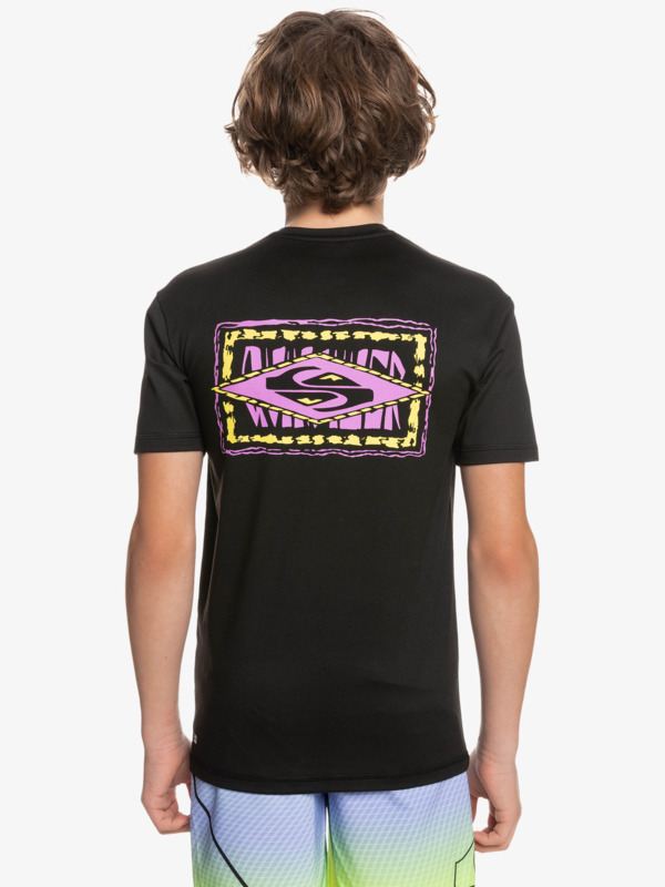 Boy's 8-16 Mix Short Sleeve UPF 50 Surf Tee