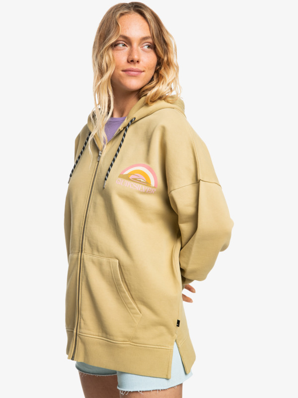 Quiksilver Womens Wild West End Zip-Up Hoodie