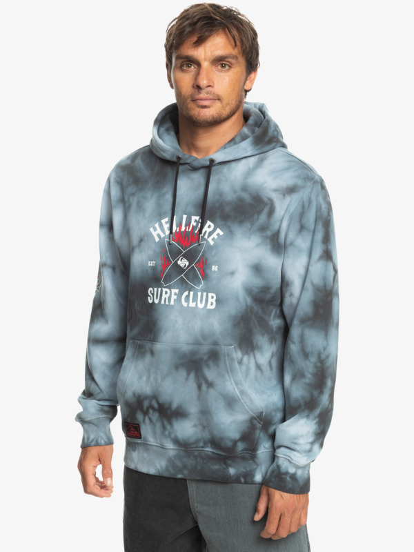 Quiksilver x Stranger Things Hellfire Surf Club Hoodie