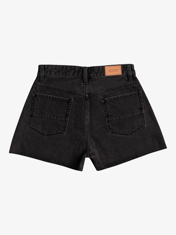 Quiksilver Womens Organic High Waist Denim Shorts