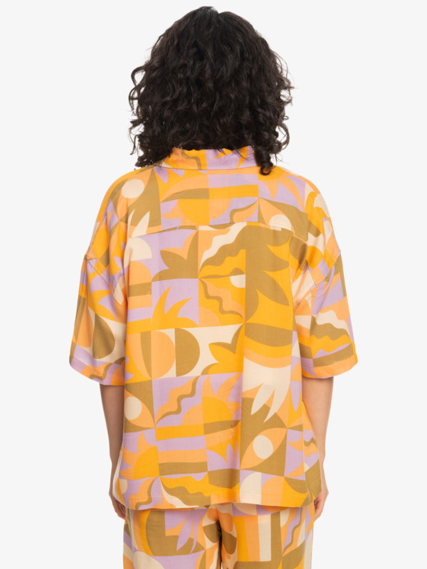 Quiksilver Womens Seventies Soul Short Sleeve Shirt