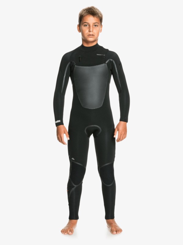 Boy's 8-16 4/3 Marathon Sessions Chest Zip Wetsuit