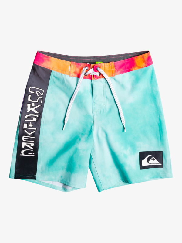 Boy's 8-16 SurfSilk Acid Wash 15" Boardshorts