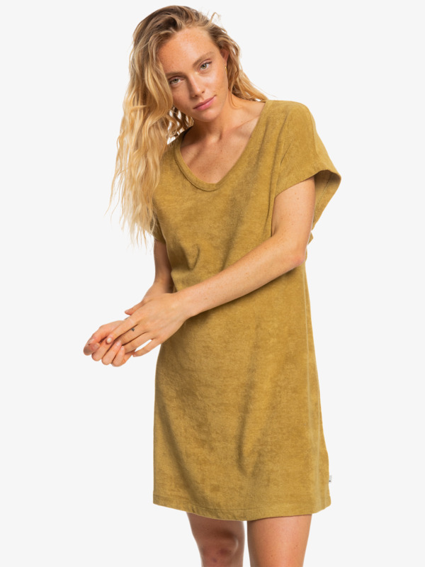 Quiksilver Womens Bring It Back Short Sleeve Dress
