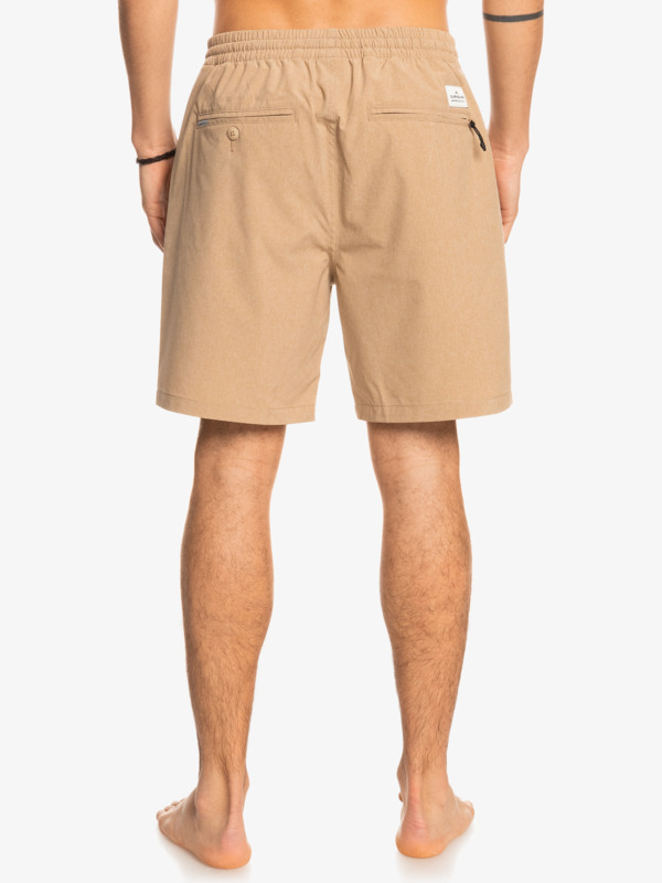 Elastic Heather Amphibian 18" Hybrid Shorts