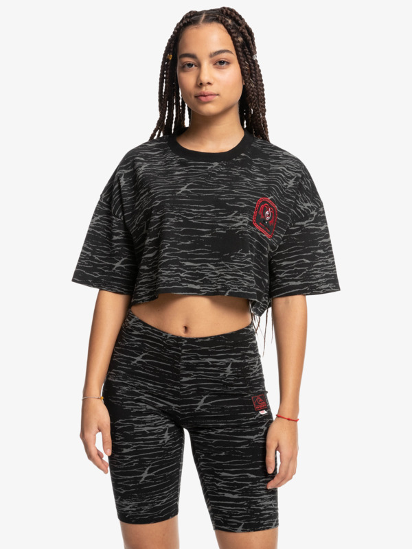 Quiksilver x Stranger Things Women's Upside Down Bike Shorts