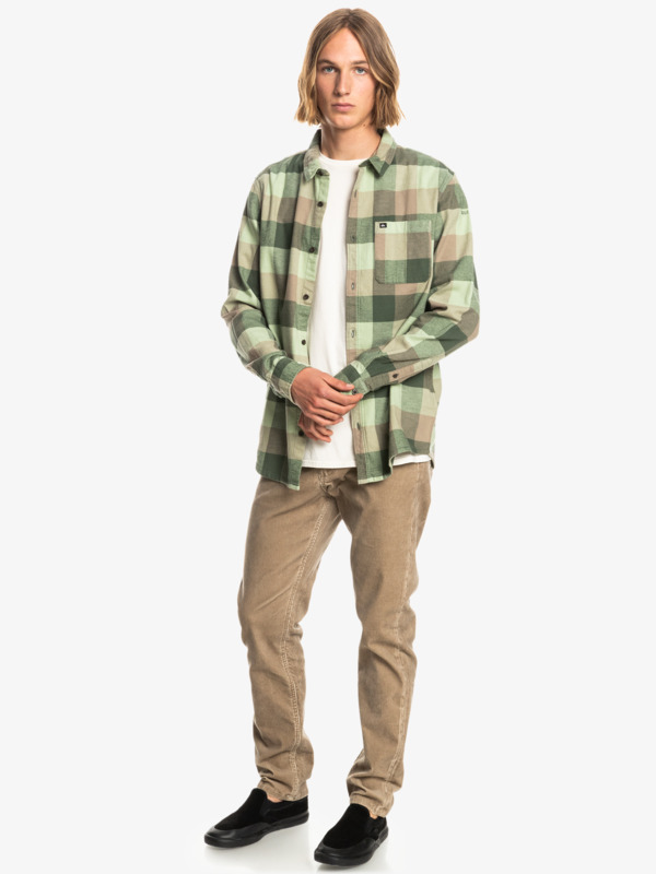Motherfly Long Sleeve Flannel Shirt