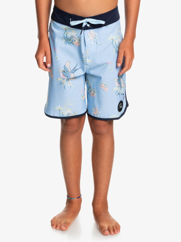 Boy's 8-16 SurfSilk Hawaii Scallop 17" Boardshorts