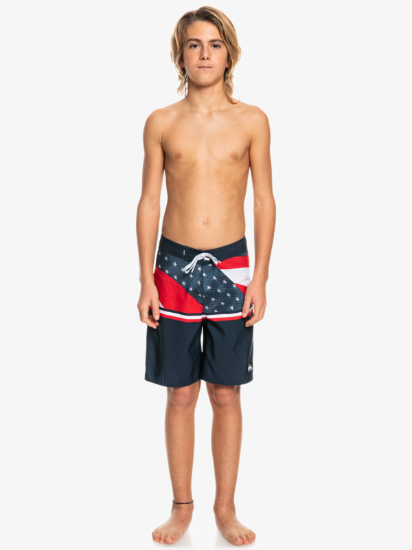 Boy's 8-16 Everyday USA 17" Boardshorts