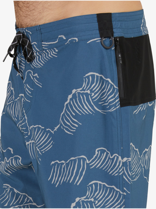 Waterman Paddler Print 19" Boardshorts