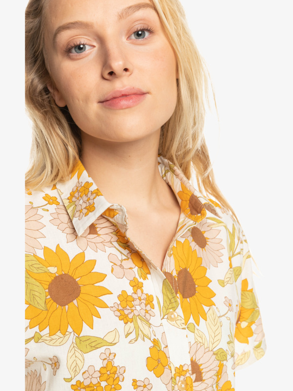 Quiksilver Womens Sundaze Trip Short Sleeve Shirt