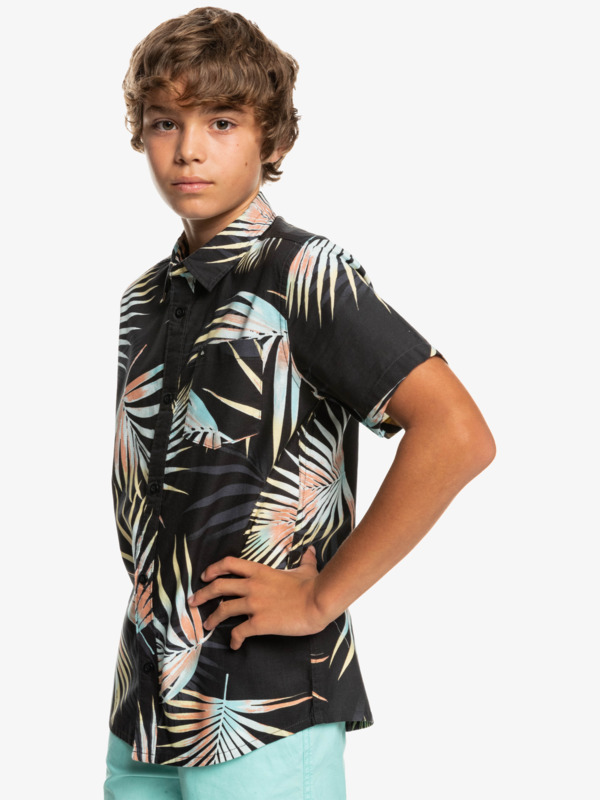 Boy's 8-16 Pop Tropic Short Sleeve Shirt