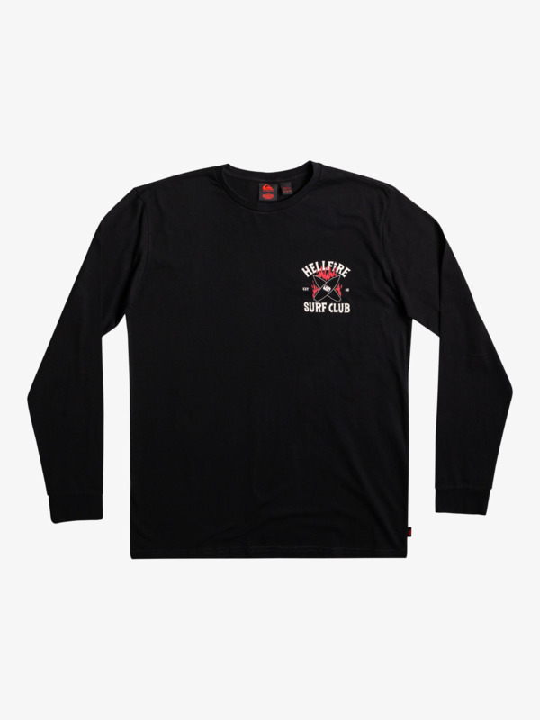 Quiksilver x Stranger Things Hellfire Surf Club Long Sleeve T-Shirt