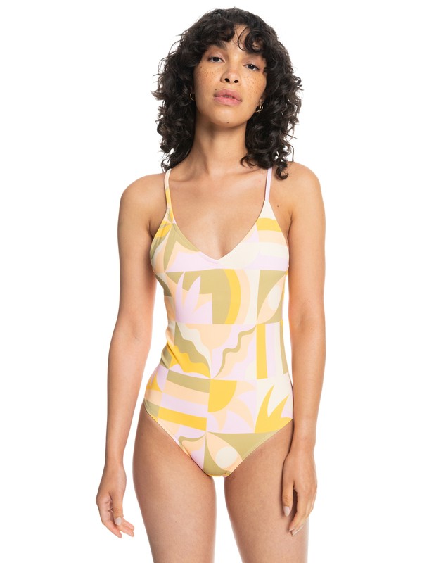 Quiksilver Womens Classic One-Piece Swimsuit