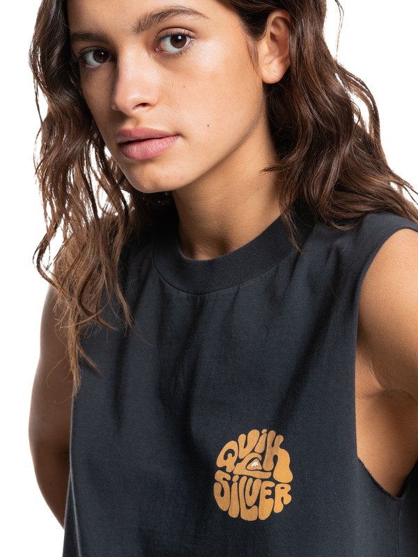 Quiksilver Womens Xtra Crop Tank Top