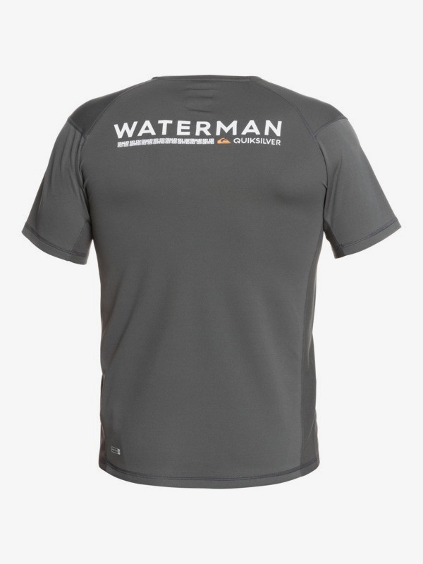 Waterman Bamboo Check Short Sleeve UPF 50 Surf Tee