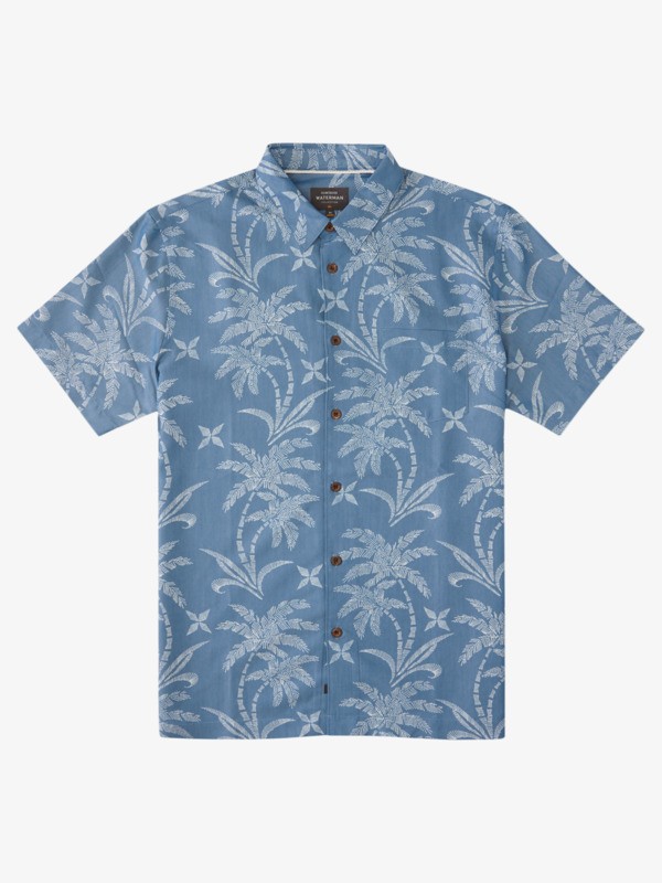 Waterman Shading Palms Short Sleeve Shirt