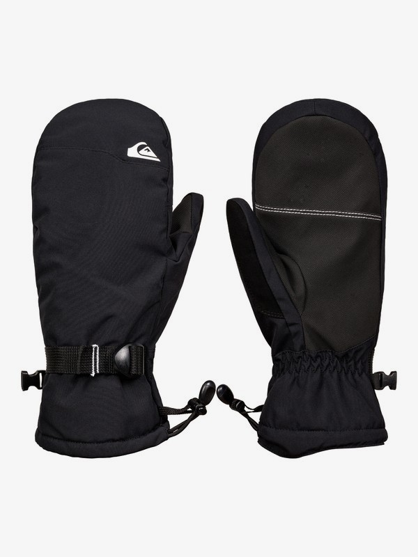 Mission Insulated Black Snowboard/Ski Mittens