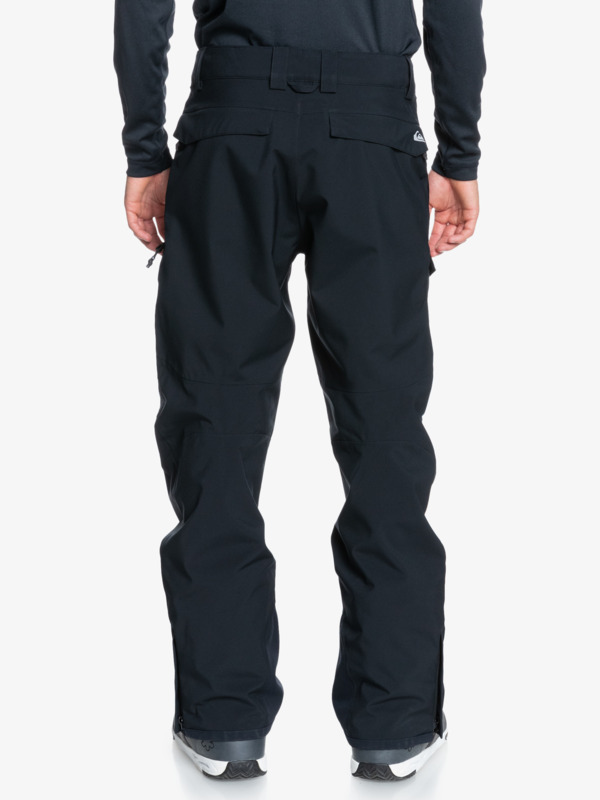 Utility Shell Black Snow Pants