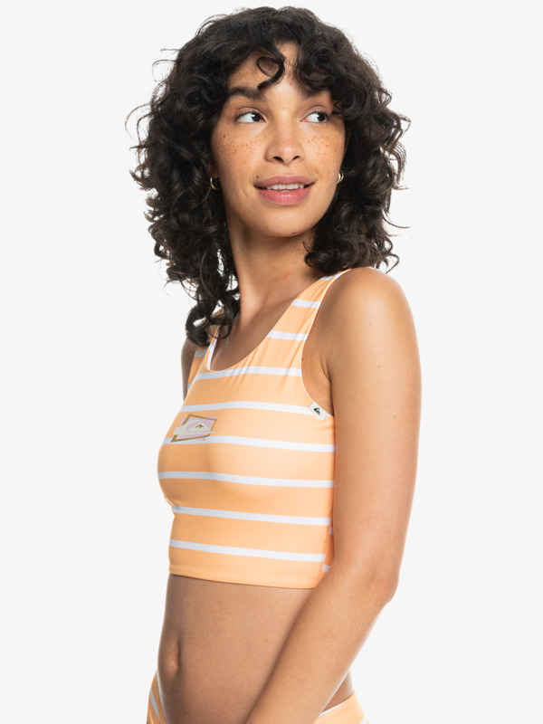 Quiksilver Womens Classic Scoop Crop Bikini Top