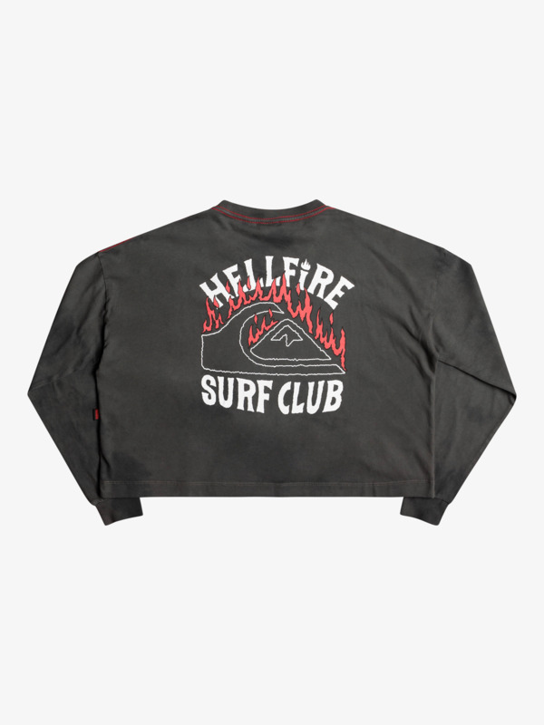 Quiksilver x Stranger Things Women's 86 Oversized Long Sleeve T-Shirt