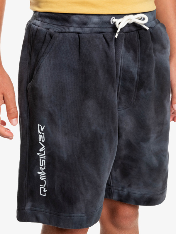 Boy's 8-16 Slow Dive Tie-Dye Shorts