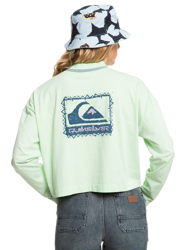 90s Crop - Long Sleeve Crop T-Shirt for Women