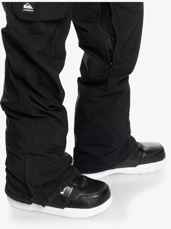 Utility Shell Black Snow Pants
