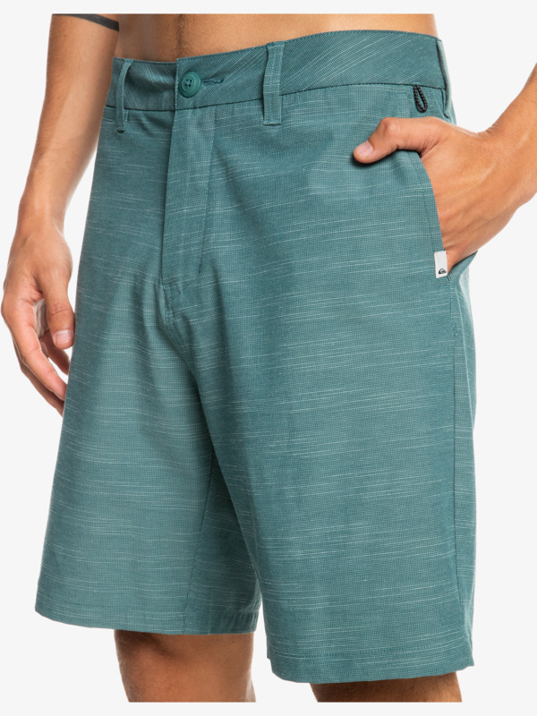 Union Pin Slub 19" Amphibian Shorts