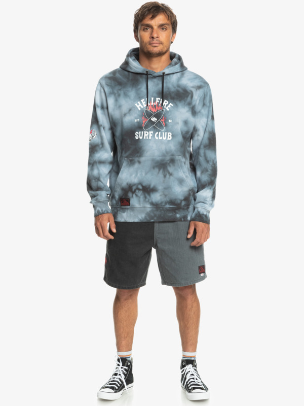 Quiksilver x Stranger Things Hellfire Surf Club Hoodie