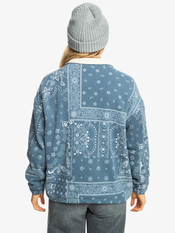 Quiksilver Womens Light Shade Fleece Zip-Up Jacket